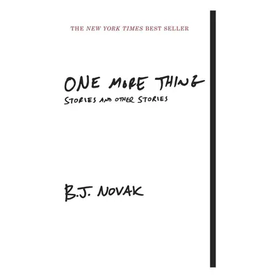 One More Thing - B. J. Novak