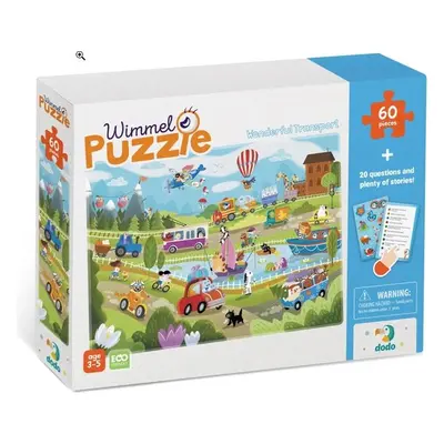 Puzzle Doprava na venkově 60 dílků - Autor Neuveden