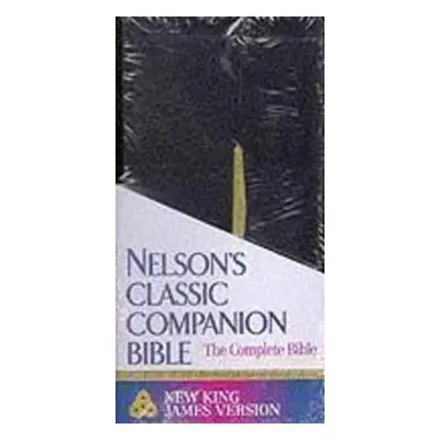 NKJV, Checkbook Bible, Compact, Bonded Leather - Thomas Nelson