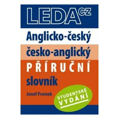 Anglicko-český česko-anglický příruční slovník - Autor Neuveden