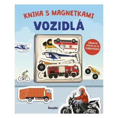 Kniha s magnetkami Vozidlá - Autor Neuveden