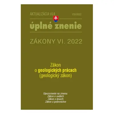 Aktualizácia VI/4 2022 – životné prostredie, odpadové a vodné hospodárstvo - Autor Neuveden