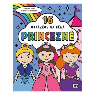 16 obrázkov na okná Princezné - Autor Neuveden