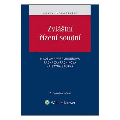 Zvláštní řízení soudní - Miloslava Wipplingerová