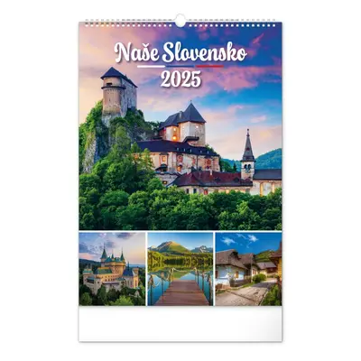 Naše Slovensko 2025 - nástenný kalendár - Autor Neuveden