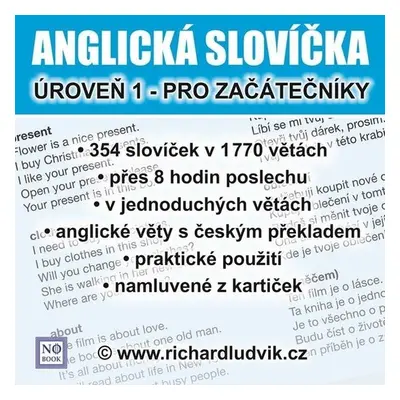 Anglická slovíčka - úroveň 1 pro začátečníky - Ludvík Richard