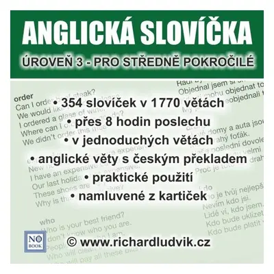 Anglická slovíčka - úroveň 3 pro středně pokročilé - Ludvík Richard