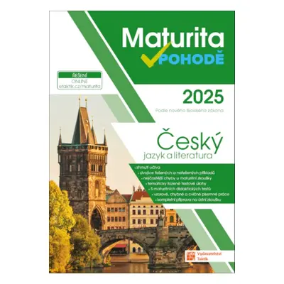 Maturita v pohodě 2025 Český jazyk a literatura - Autor Neuveden