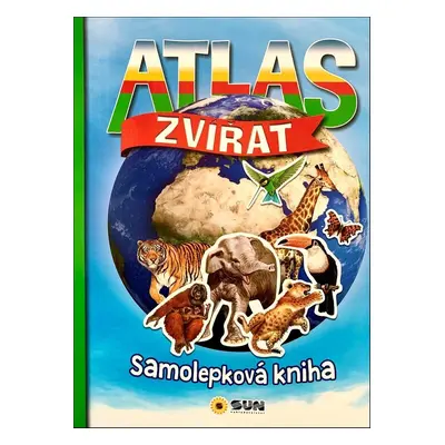 Atlas zvířat Samolepková kniha - Autor Neuveden