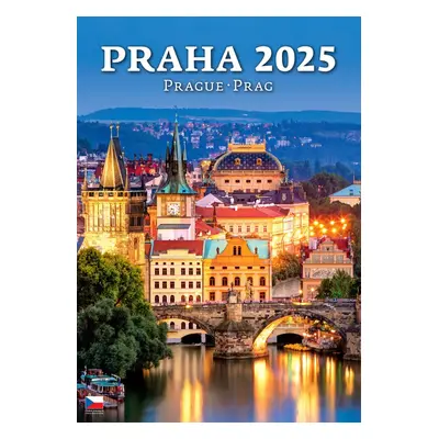 Praha 2025 - nástěnný kalendář - Autor Neuveden