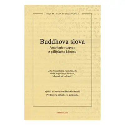 Buddhova slova - Bhikkhu Bodhi