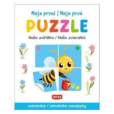 Moje první/Moje prvé puzzle Naše zvířátka/zvieratká - Autor Neuveden