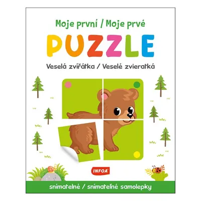 Moje první/Moje prvé puzzle Veselá zvířátka/Veselé zvieratká - Autor Neuveden