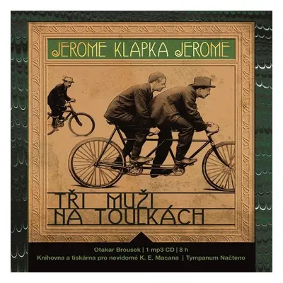 Tři muži na toulkách - Jerome Klapka Jerome