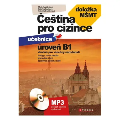 Čeština pro cizince B1 +cvičebnice - Gabriela Šnaidaufová