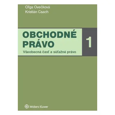 Obchodné právo 1 - Kristián Csach