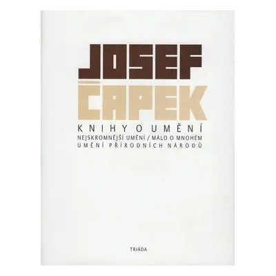 Knihy o umění - Josef Čapek