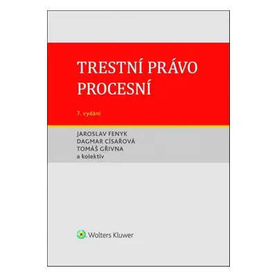 Trestní právo procesní - Dagmar Císařová