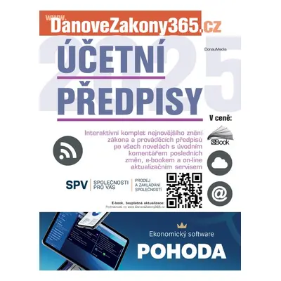 Účetní předpisy 2025 - autorů kolektiv