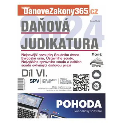 Daňová judikatura (VI.) - Kolektiv autorů