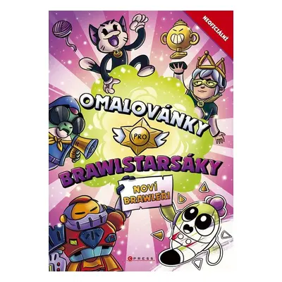 Omalovánky pro Brawlstarsáky Noví brawleři - Pavla Navrátilová Filip