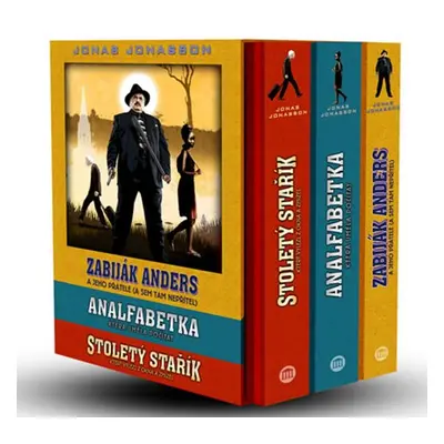 3x Jonasson: Stoletý stařík + Analfabetka + Zabiják Anders - Jonas Jonasson