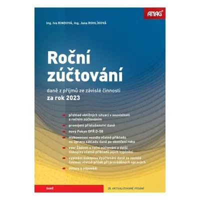 Roční zúčtování daně z příjmů ze závislé činnosti - Jana Rohlíková