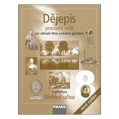 Dějepis 8 Pracovní sešit - Autor Neuveden