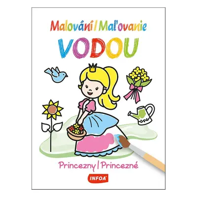 Malování/Maľovanie vodou Princezny/Princezné - Autor Neuveden