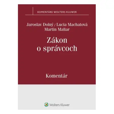 Zákon o správcoch - Lucia Machatová