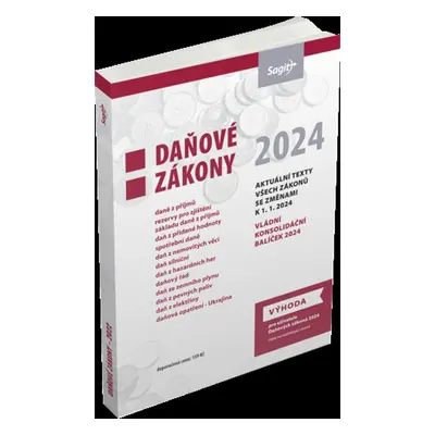 Daňové zákony 2024 - Autor Neuveden