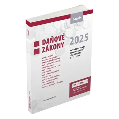 Daňové zákony 2025 - Autor Neuveden