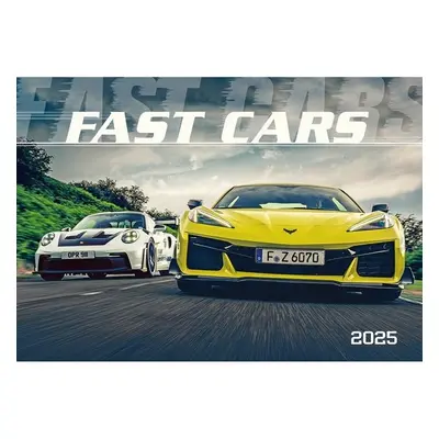 Fast cars 2025 - nástěnný kalendář - Autor Neuveden