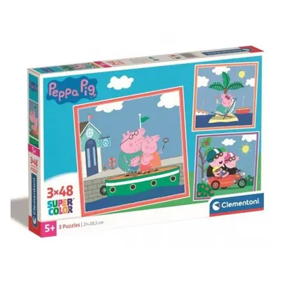 Puzzle 3x48 Peppa Pig - Autor Neuveden