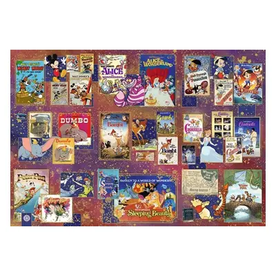 Puzzle UFT Zlatý věk Disney - Autor Neuveden