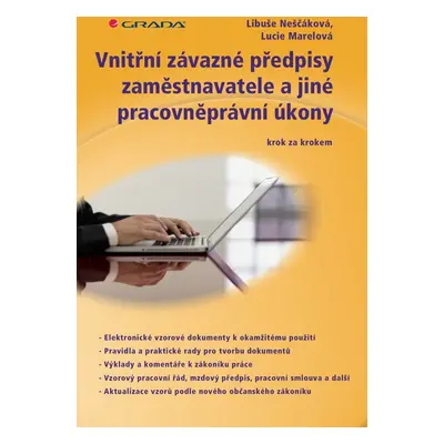 Vnitřní závazné předpisy zaměstnavatele a jiné pracovněprávní úkony - Libuše Neščáková