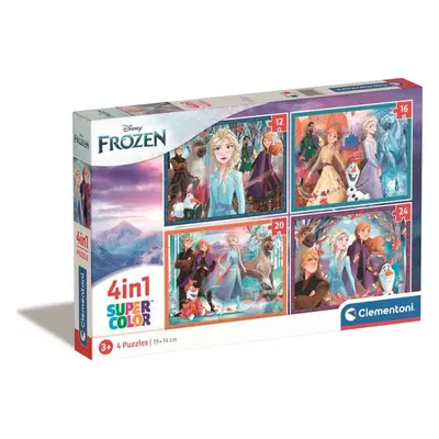 Puzzle 4in1 Frozen - Autor Neuveden