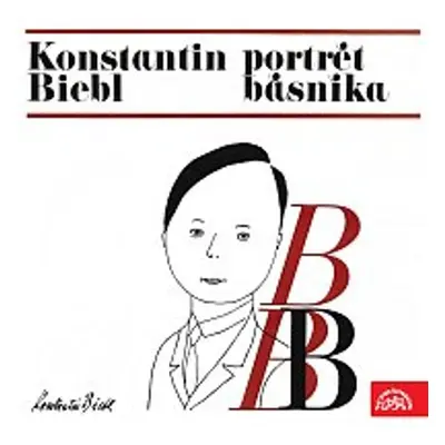 Konstantin Biebl - portrét básníka - Konstantin Biebl