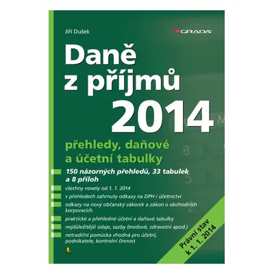 Daně z příjmů 2014 - Jiří Dušek