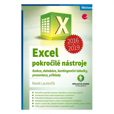 Excel 2016 a 2019 - pokročilé nástroje - Marek Laurenčík