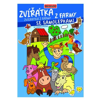 Omalovánka Zvířátka z farmy - Autor Neuveden