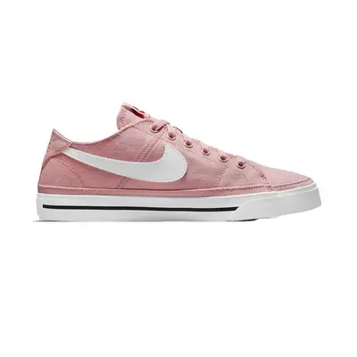 Dámská rekreační obuv NIKE WMNS Court Legacy Canvas pink glaze black team orange white