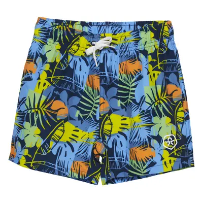 Chlapecké plavky COLOR KIDS Swim Shorts - AOP, summer green