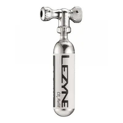 Pumpa na kolo LEZYNE CONTROL DRIVE CO2 SILVER GLOSS WITH 25G CARTRIDGE