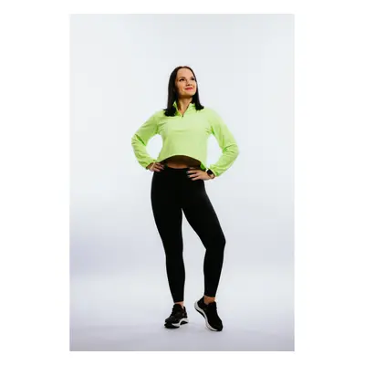 Dámská běžecká mikina s 1 2 zipem ANTA Knit Track Top-862225702-1-SS22_Q2-Fluorescent Green