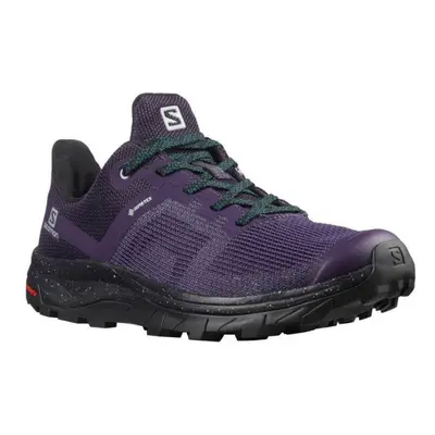 Dámská nízká turistická obuv SALOMON OUTline Prism GTX W grape black deep teal