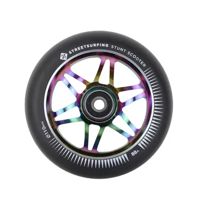 Náhradní kolečko na koloběžku STREET SURFING Wheel scooter Freestyle 1ks, 110 mm, ALU , ABEC 9