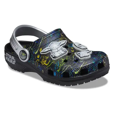 Chlapecké kroksy (rekreační obuv) CROCS Classic Grogu Clog K black