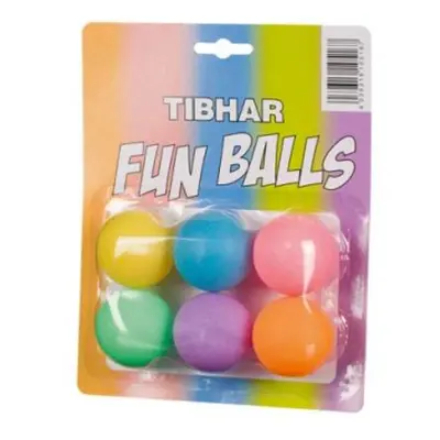 Stolní tenisové míčky TIBHAR Tibhar Funballs, x6, multicolor