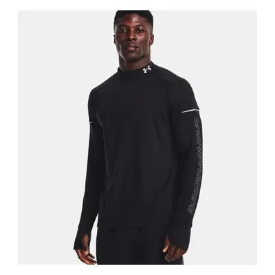 Pánské běžecké tričko s dlouhým rukávem UNDER ARMOUR UA OUTRUN THE COLD LS-BLK-1373214-001